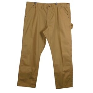 Wrangler Work Pants 44x30 Carpenter Five Star‎ Canvias Relaxed Fit Utility C141